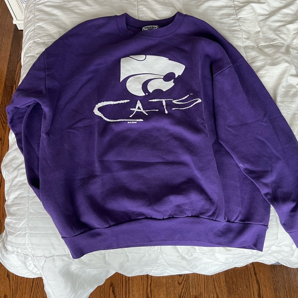 XL Kansas St. crewneck